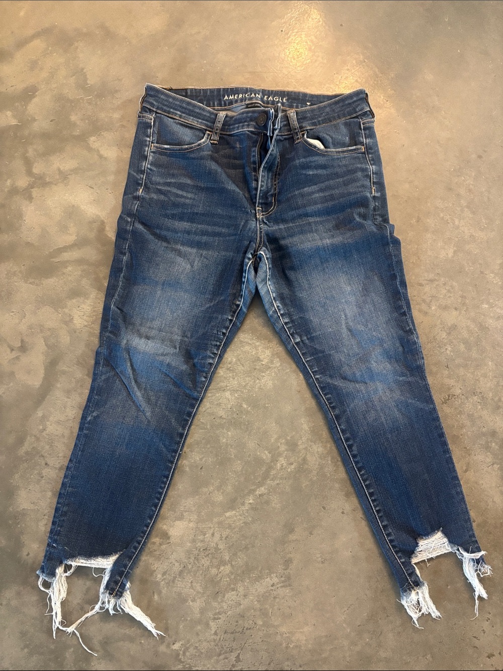 American eagle high rise jegging crop 12 short